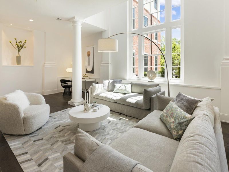 Furnished interior in a model home at 1200 Ponce in Atlanta (Image 9). Furnished interior in a model home at 1200 Ponce in Atlanta (Image 9).