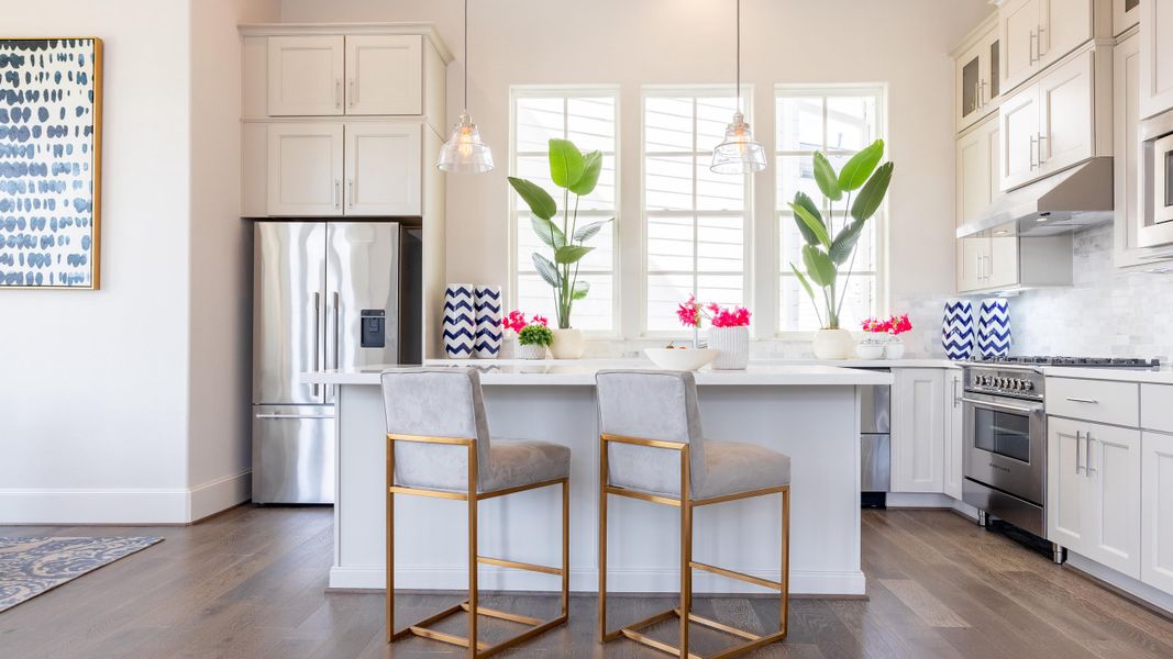 Furnished interior in a model home at Kolbe Farms in Houston (Image 10). Furnished interior in a model home at Kolbe Farms in Houston (Image 10).