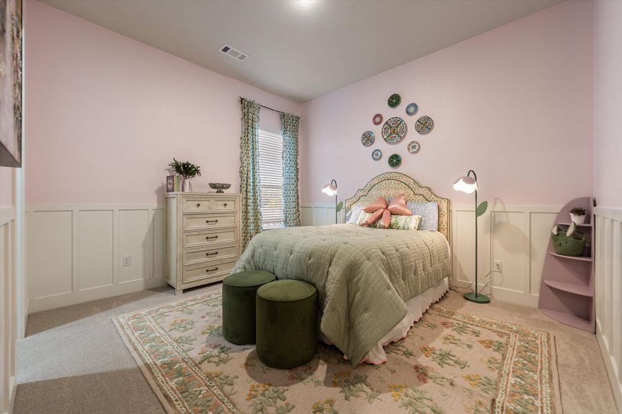 Furnished interior in a model home at Grayson Ridge in Van Alstyne (Image 55).