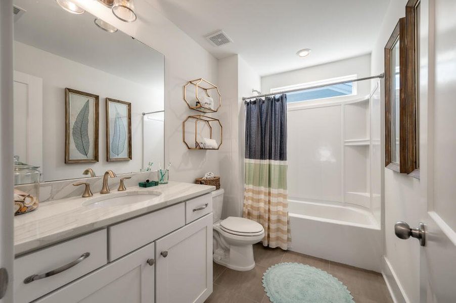 Furnished interior in a model home at Landings at Sweetwater in Charleston (Image 33). Furnished interior in a model home at Landings at Sweetwater in Charleston (Image 33).