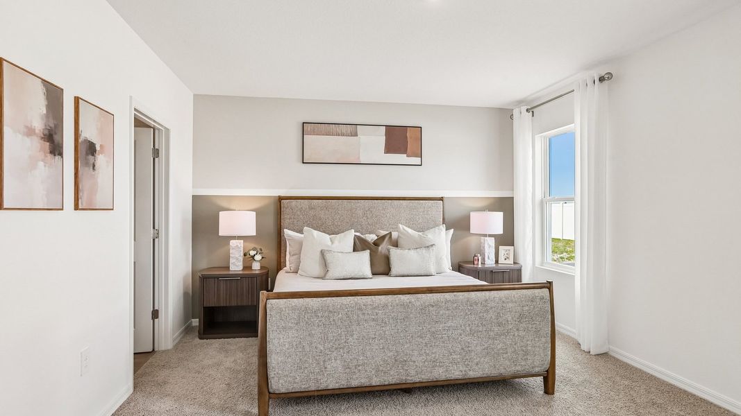 Furnished interior in a model home at Brookside in Ruskin (Image 47). Furnished interior in a model home at Brookside in Ruskin (Image 47).