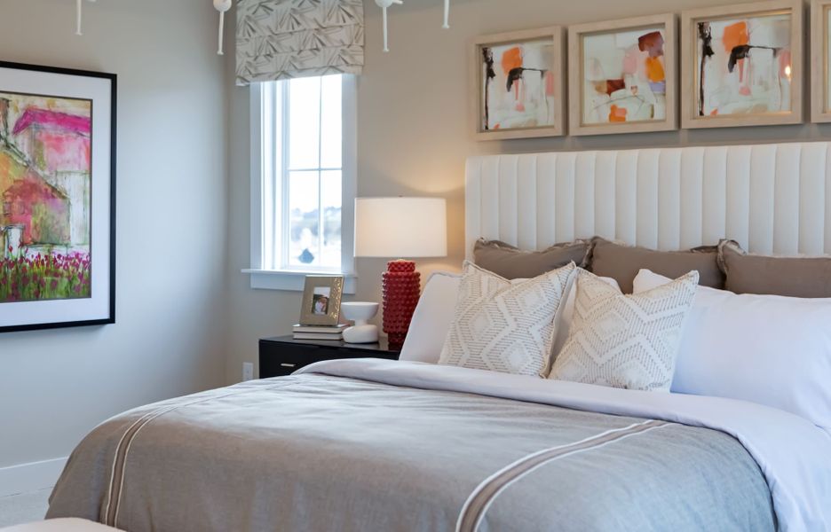 Furnished interior in a model home at Holding Village in Wake Forest (Image 33). Furnished interior in a model home at Holding Village in Wake Forest (Image 33).