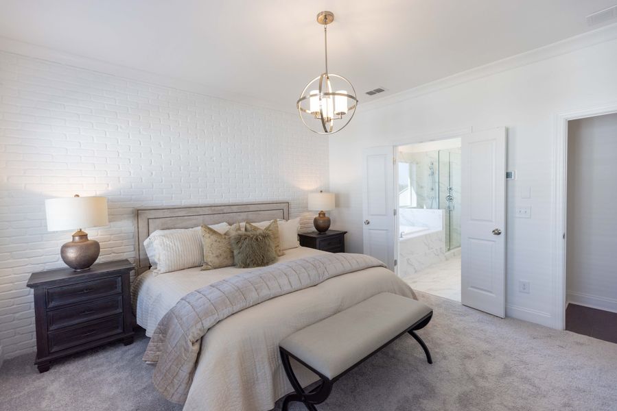 The Glendale Townhome Model - Owner's Bedroom The Glendale Townhome Model - Owner's Bedroom