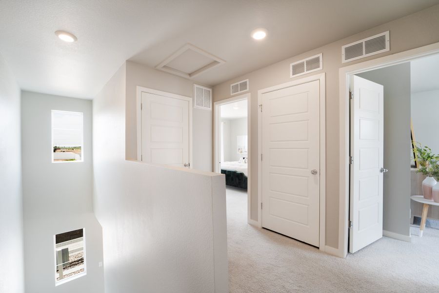 Westcliffe Model-Upstairs Hallway Westcliffe Model-Upstairs Hallway