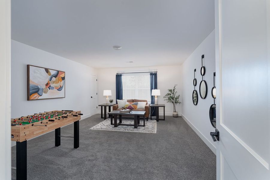 Furnished interior in a model home at Kerns Ridge in Salisbury (Image 20). Furnished interior in a model home at Kerns Ridge in Salisbury (Image 20).