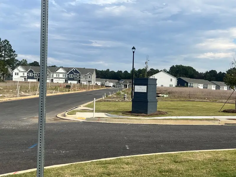 A new suburban development featuring spacious homes in The Retreat at Walden Park by Rockhaven Homes (Jonesboro, GA).