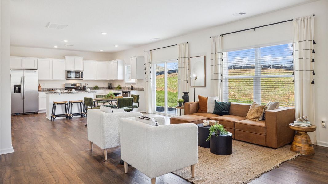 Furnished interior in a model home at Sonesta in Knoxville (Image 7).