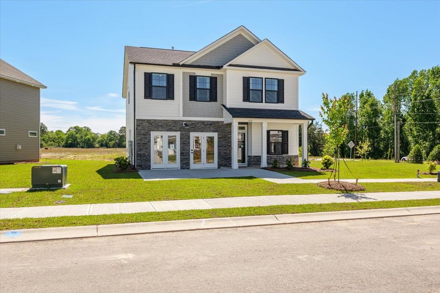 Front exterior of a home in the Southbridge community, located in Sumter, SC (Image 8).