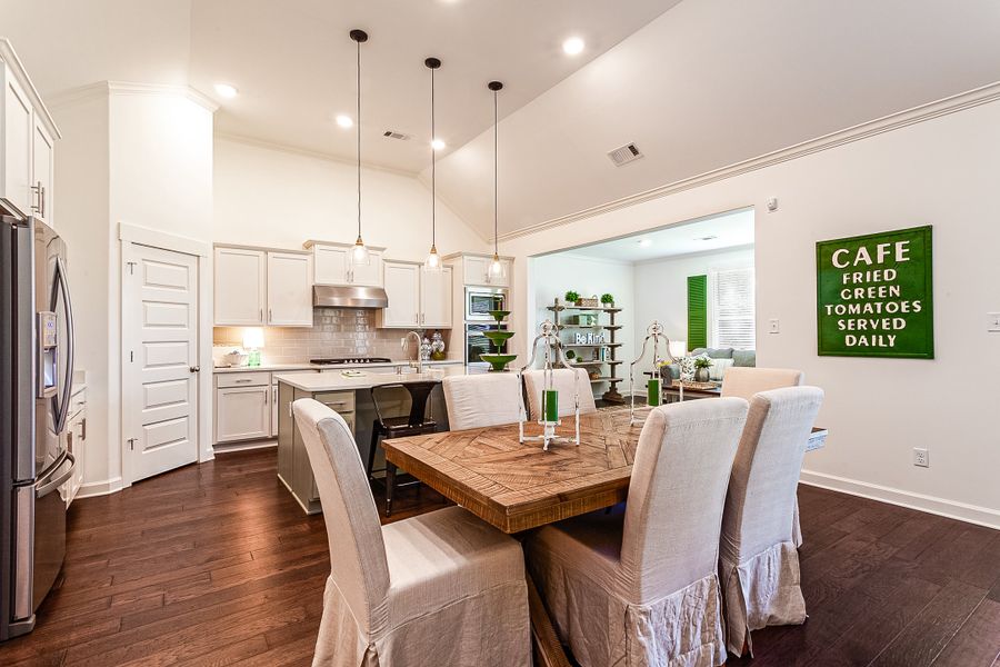 Furnished interior in a model home at Lockwood in Collierville (Image 14). Furnished interior in a model home at Lockwood in Collierville (Image 14).
