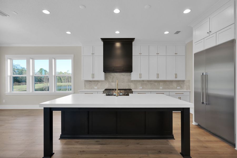 Furnished interior in a model home at Hidden Creek at SilverLeaf in St. Augustine (Image 33).