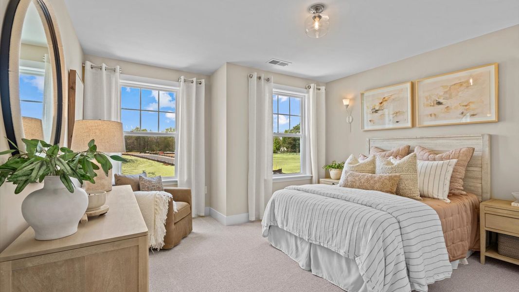 Furnished interior in a model home at Provisions at Courtland in Sanford (Image 35). Furnished interior in a model home at Provisions at Courtland in Sanford (Image 35).
