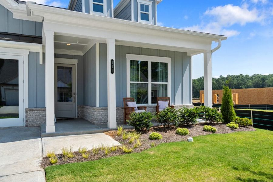 Exterior details of a home in The Reserve at Bells Ferry, Kennesaw (Image 6).