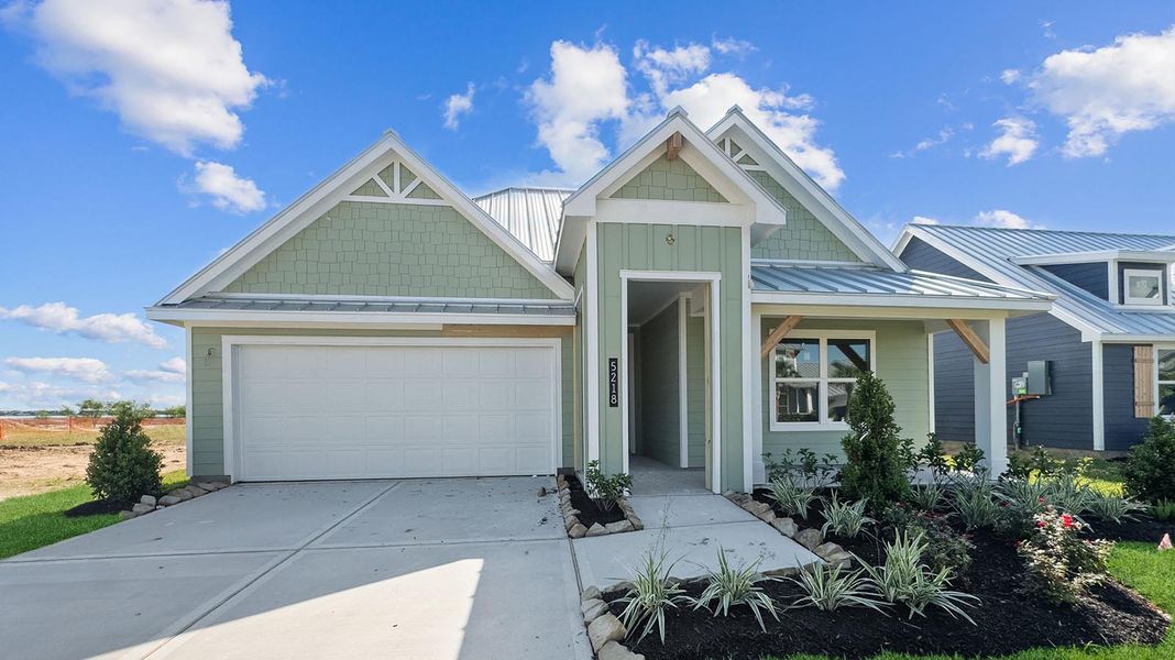Front exterior of a home in the Grand Cay Harbour community, located in Texas City, TX (Image 5). Front exterior of a home in the Grand Cay Harbour community, located in Texas City, TX (Image 5).