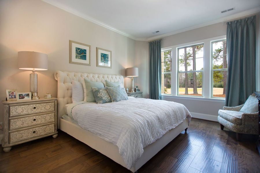 Furnished interior in a model home at Fairway Villas at Croasdaile - Durham - Robuck Homes in Garner (Image 3). Furnished interior in a model home at Fairway Villas at Croasdaile - Durham - Robuck Homes in Garner (Image 3).