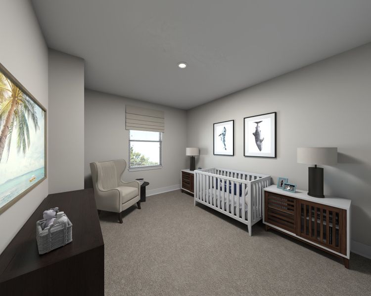 Furnished interior in a model home at The Heritage at Buffaloe Reserve in Raleigh (Image 9). Furnished interior in a model home at The Heritage at Buffaloe Reserve in Raleigh (Image 9).