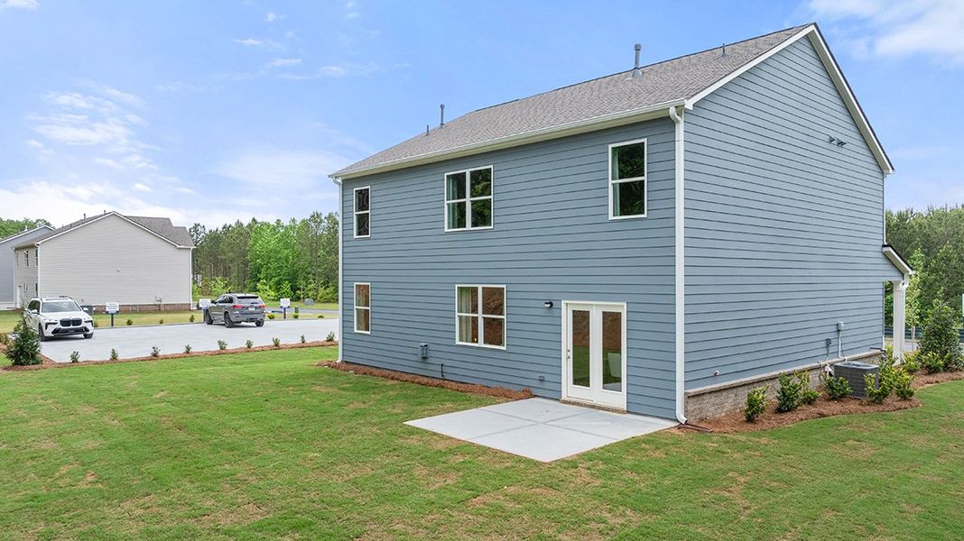 Exterior details of a home in Parkside at Carter Grove, Cartersville (Image 6). Exterior details of a home in Parkside at Carter Grove, Cartersville (Image 6).
