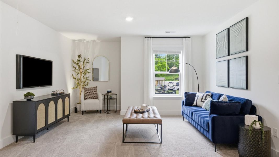 Furnished interior in a model home at Catlett Cove in Knoxville (Image 21).