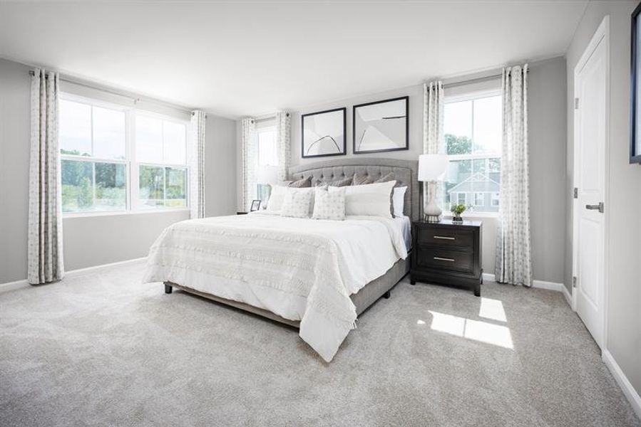 Furnished interior in a model home at Bell Creek Single Family Homes in Winnabow (Image 7).