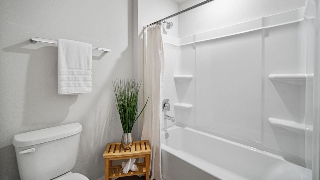 Furnished interior in a model home at Salem Crossing in Victoria (Image 15). Furnished interior in a model home at Salem Crossing in Victoria (Image 15).