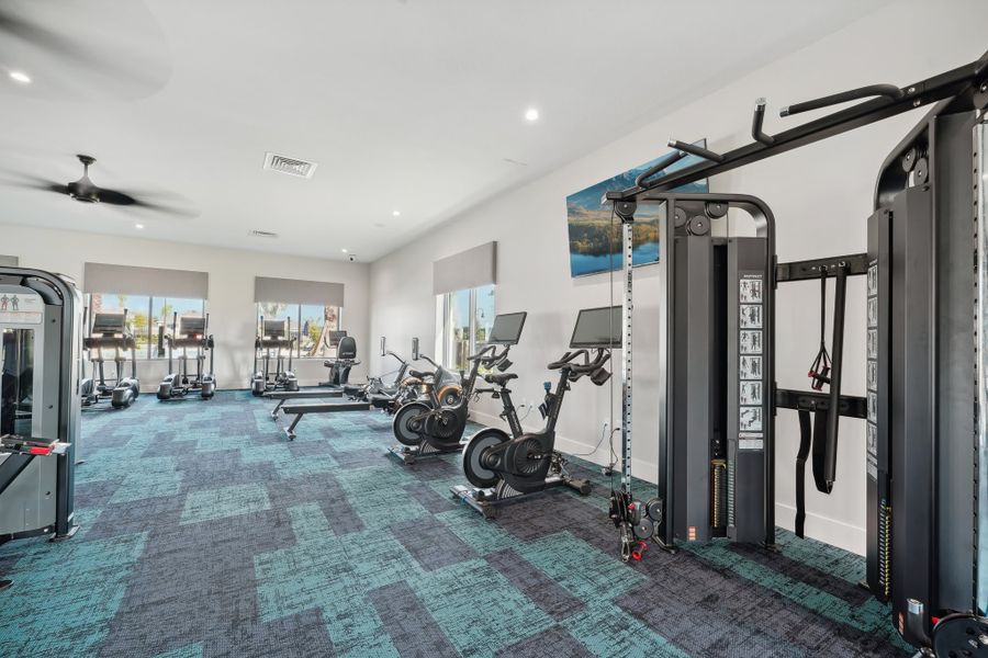 Fitness Center | Storey Creek in Kissimmee, FL | Landsea Homes