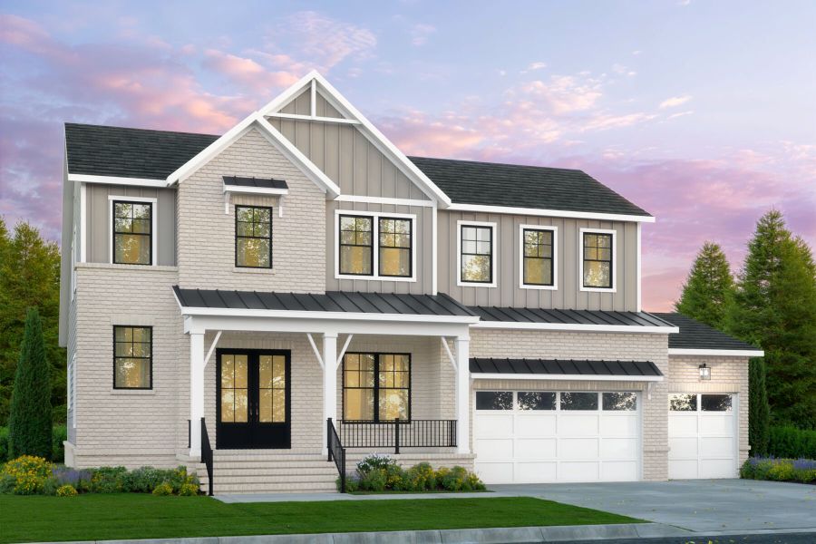Davenport - Farmhouse with 3-Car Garage Davenport - Farmhouse with 3-Car Garage