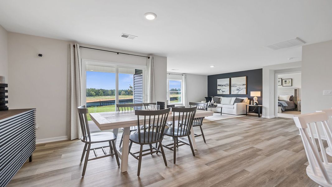 Furnished interior in a model home at Cedar Gap in Fountain Inn (Image 15). Furnished interior in a model home at Cedar Gap in Fountain Inn (Image 15).