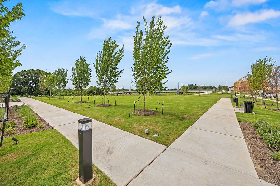 Natural surroundings and green spaces near Fields - East Village in Frisco, TX (Image 24). Natural surroundings and green spaces near Fields - East Village in Frisco, TX (Image 24).