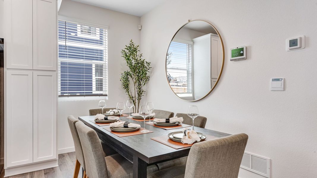 Furnished interior in a model home at The Ridge at Lorson Ranch in Colorado Springs (Image 14).