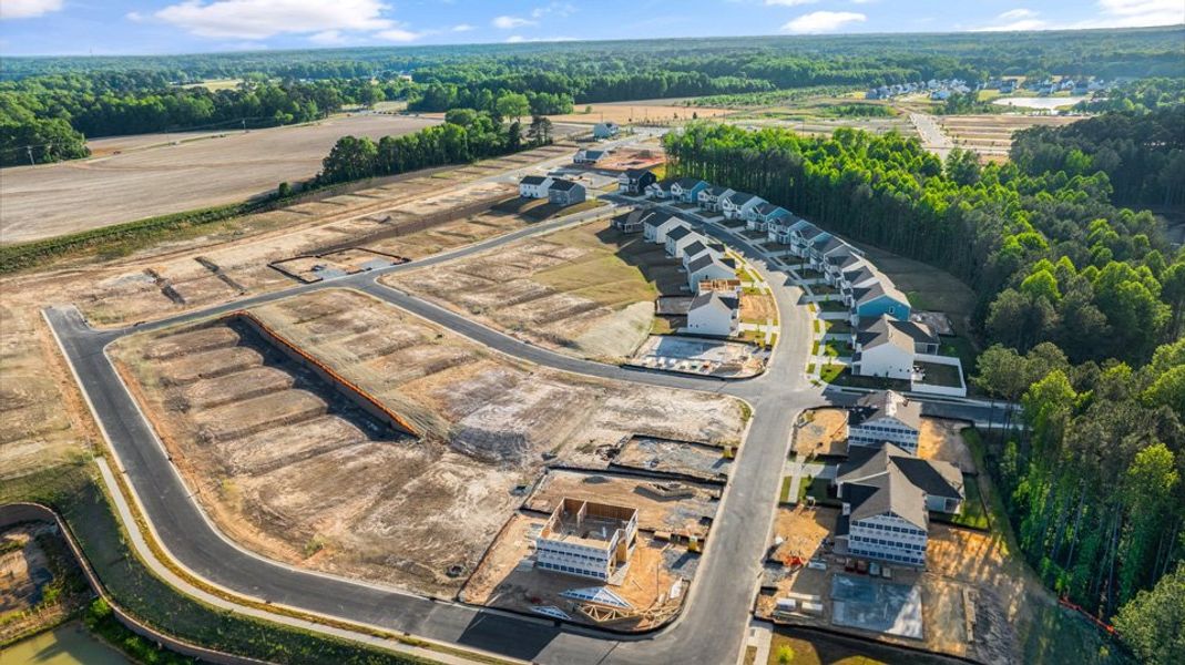 Site preparation and early development at Bexford in Willow Spring, NC (Image 36).
