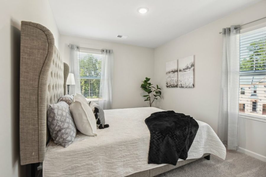 Furnished interior in a model home at Heath Golf and Yacht Club in Heath (Image 9).