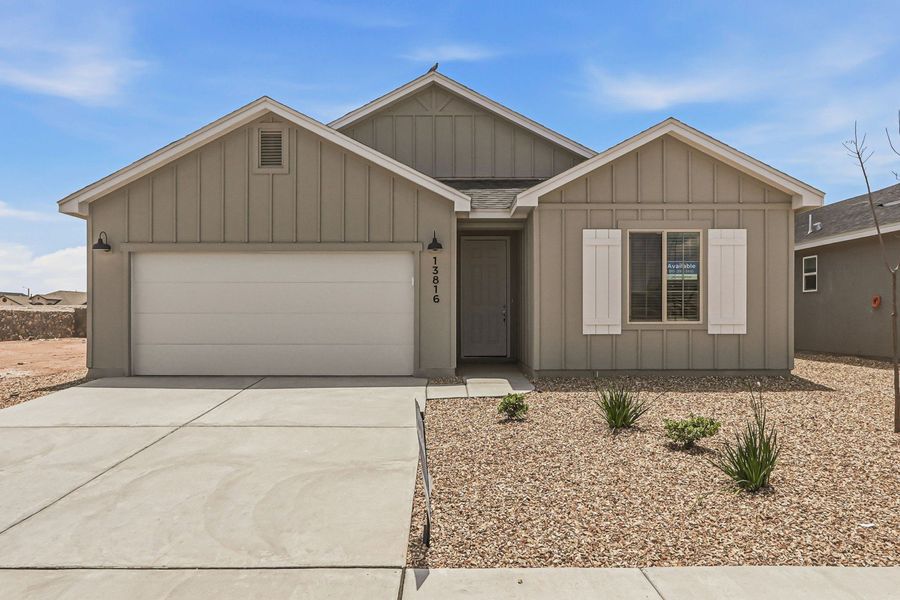 Front exterior of a home in the Summer Sky North community, located in El Paso, TX (Image 25).