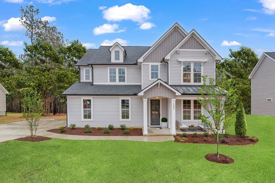 Front exterior of a home in the Baylee Ridge community, located in Selma, NC (Image 50). Front exterior of a home in the Baylee Ridge community, located in Selma, NC (Image 50).