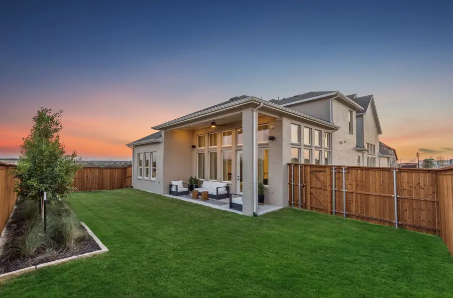 Exterior details of a home in Hazelwood 55' Series, Frisco (Image 6).