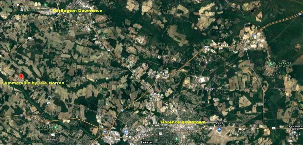 Natural surroundings and green spaces near Summerville in Darlington, SC (Image 15). Natural surroundings and green spaces near Summerville in Darlington, SC (Image 15).