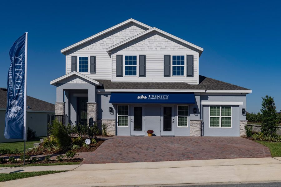 Front exterior of a home in the Trinity Gardens community, located in Deland, FL (Image 12).