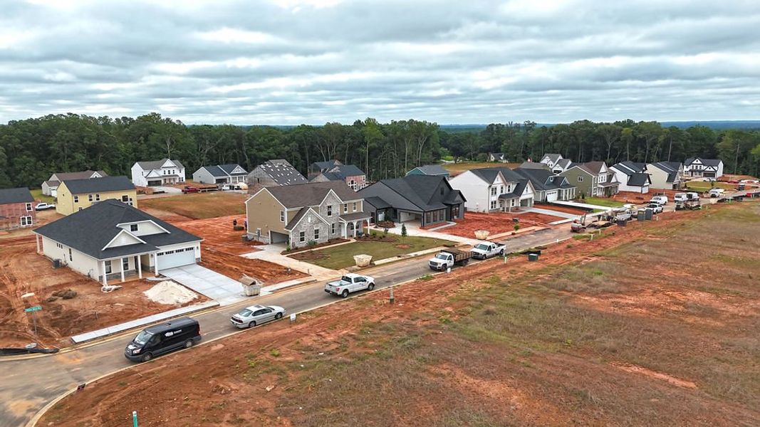 Homes under construction in the Pickens Bluff community in Hiram, GA (Image 21). Homes under construction in the Pickens Bluff community in Hiram, GA (Image 21).