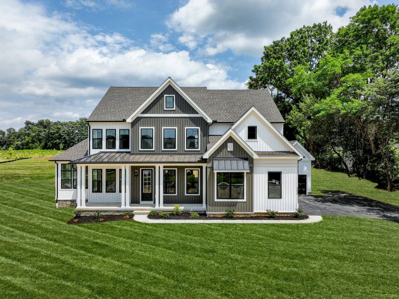 Front exterior of a home in the Edgewater on Lake Tillery community, located in Norwood, NC (Image 7).