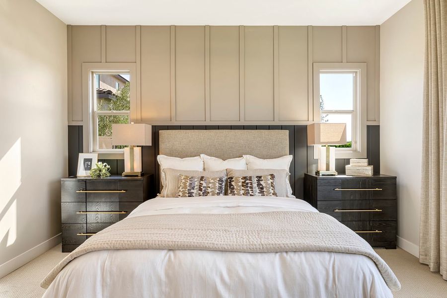 Furnished interior in a model home at Revana at Soleo in Queen Creek (Image 11).