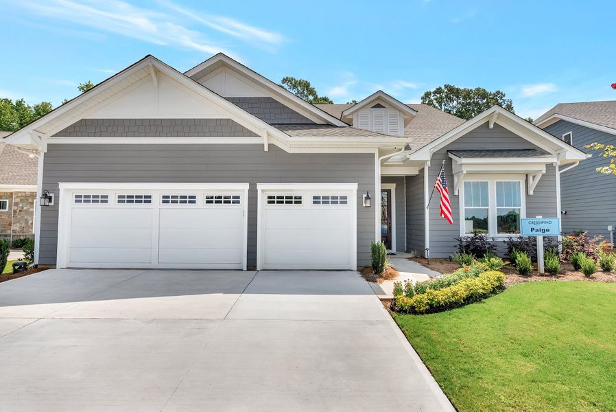 Front exterior of a home in the Cresswind at Rocky River - OPEN 2026 community, located in Locust, NC (Image 2). Front exterior of a home in the Cresswind at Rocky River - OPEN 2026 community, located in Locust, NC (Image 2).