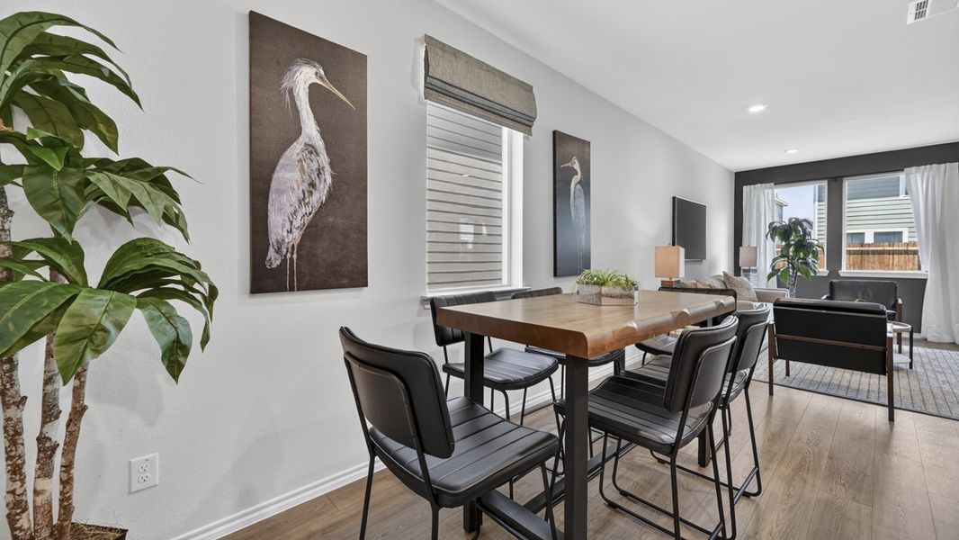 Furnished interior in a model home at Arbor Trails North in Princeton (Image 43).