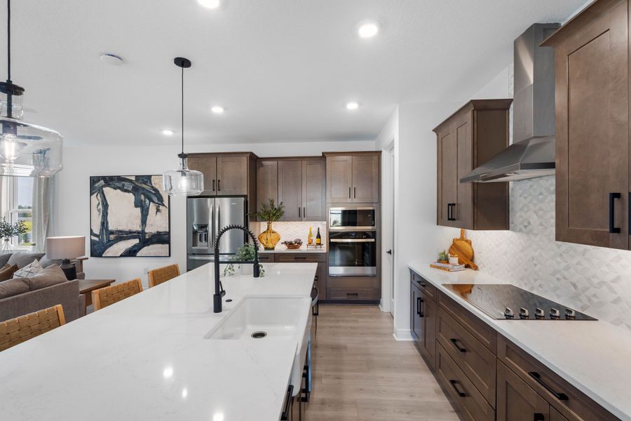 Furnished interior in a model home at Acuera Estates in Apopka (Image 16).