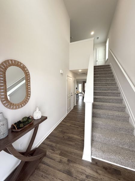 Furnished interior in a model home at Victorywoods Village in Columbia (Image 4).