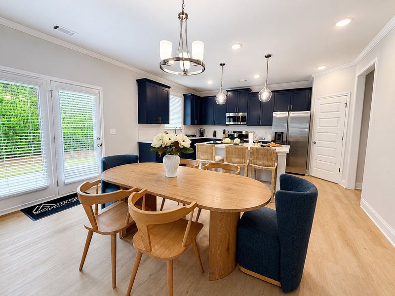 Furnished interior in a model home at Stratford Square in Lawrenceville (Image 7). Furnished interior in a model home at Stratford Square in Lawrenceville (Image 7).
