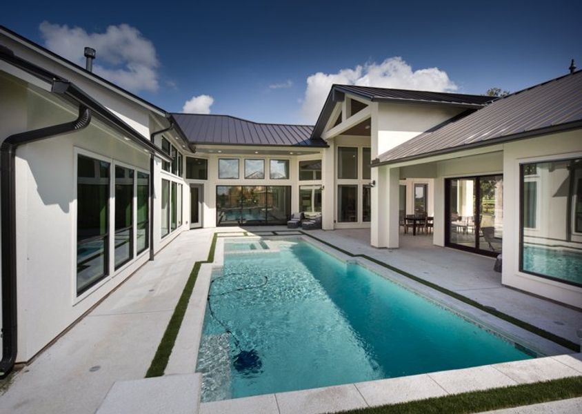 Exterior details of a home in Fulshear Rose Estates, Brookshire (Image 8).