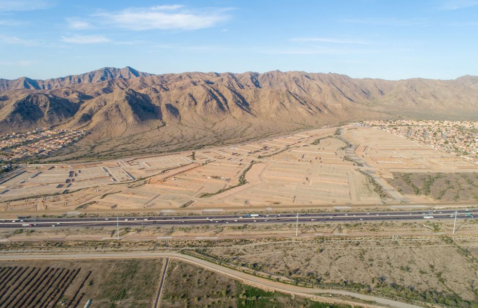 Site preparation and early development at Upper Canyon in Phoenix, AZ (Image 38).