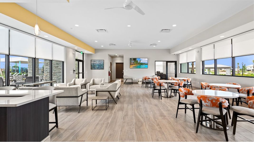 Trinity Lakes clubhouse