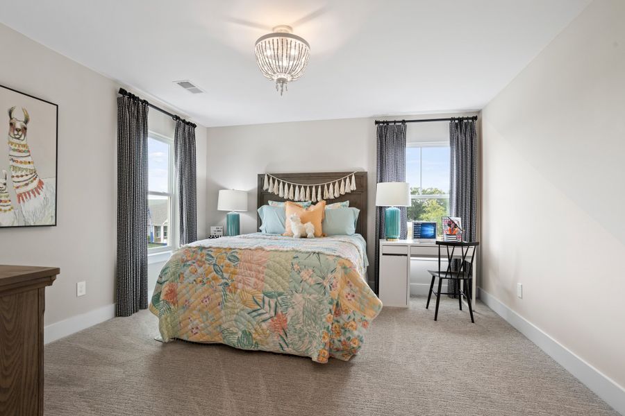 Furnished interior in a model home at Harrington in Greenville (Image 14). Furnished interior in a model home at Harrington in Greenville (Image 14).