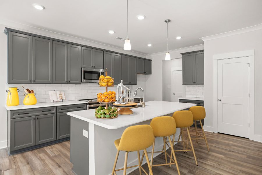 Furnished interior in a model home at Harbor Crossing in Greensboro (Image 14). Furnished interior in a model home at Harbor Crossing in Greensboro (Image 14).