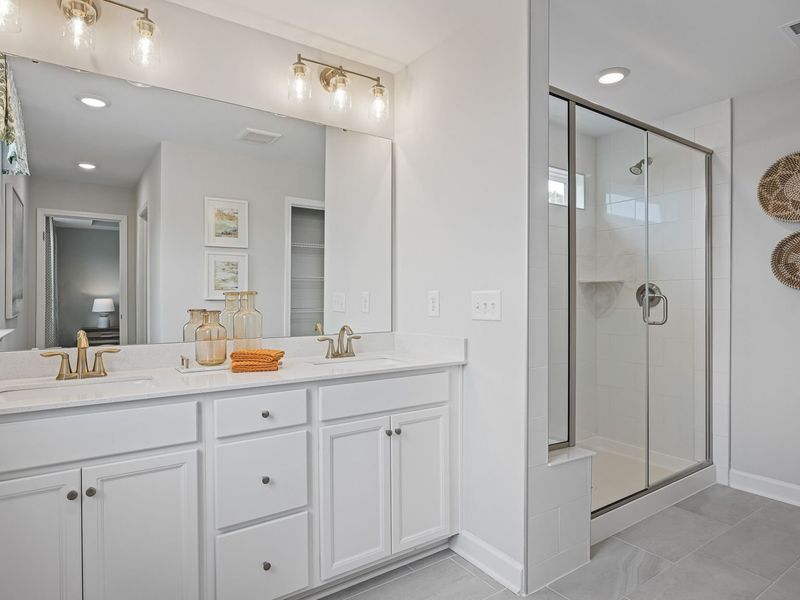 Furnished interior in a model home at Gregory Village in Lillington (Image 45). Furnished interior in a model home at Gregory Village in Lillington (Image 45).