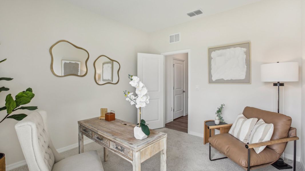 Furnished interior in a model home at Angeline in Land O' Lakes (Image 30). Furnished interior in a model home at Angeline in Land O' Lakes (Image 30).